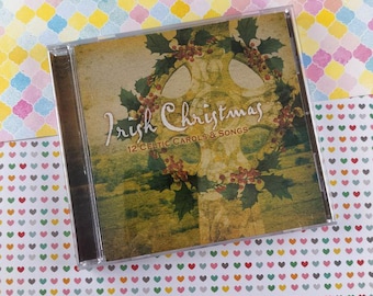 CD de audio vintage de 2007: Navidad irlandesa: 12 villancicos y canciones celtas (PROBADO)