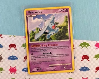 Vintage Rare - Wynaut Diamond & Pearl Non-holo Pokemon Card 42/130 - VG (B)  - Etsy