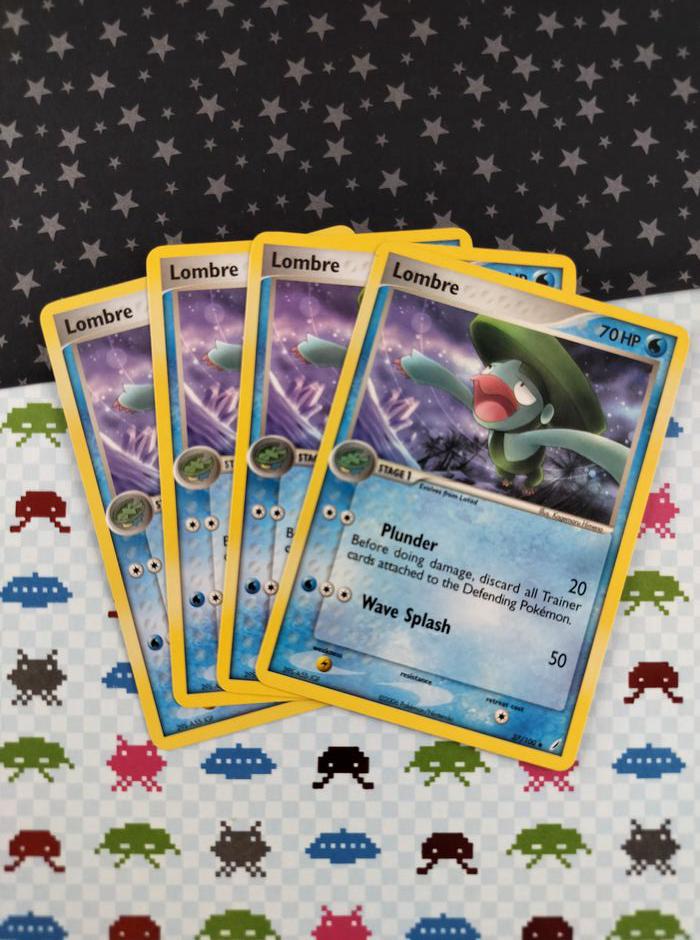 Vintage Uncommon - Set/4 Lombre Ex Crystal Guardians Non-holo Pokemon Cards  37/100 - LP - Etsy