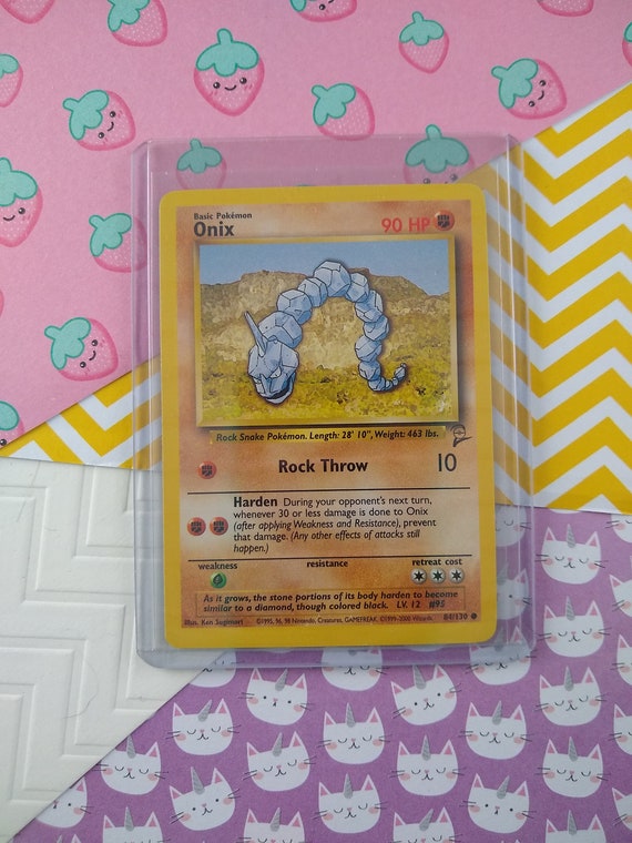 Verified Onix - Base by Pokemon Cards