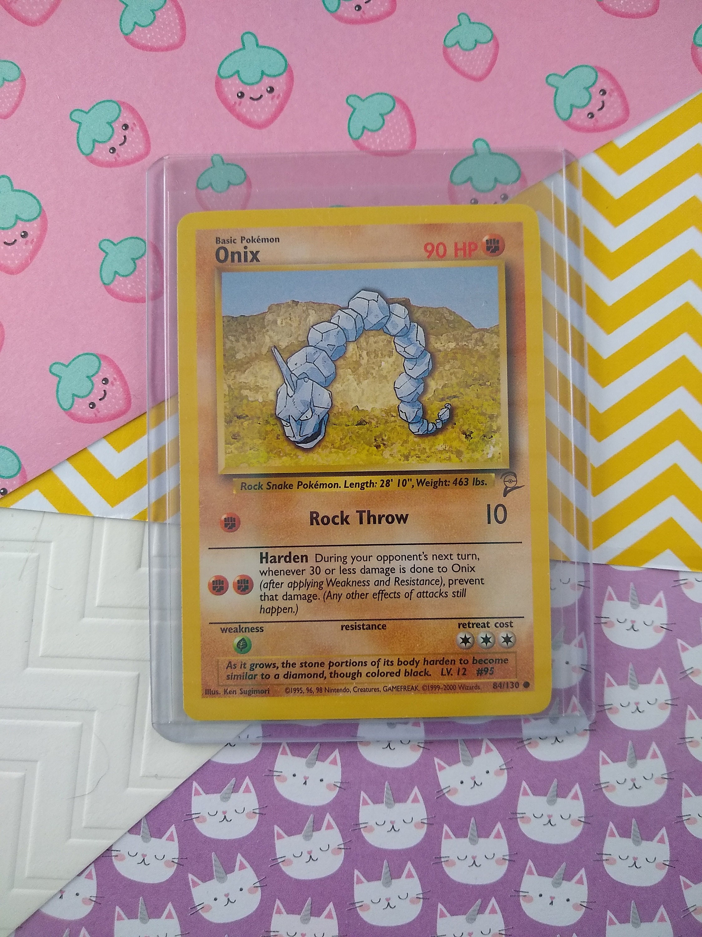 Onix AQ 98  Pokemon TCG POK Cards