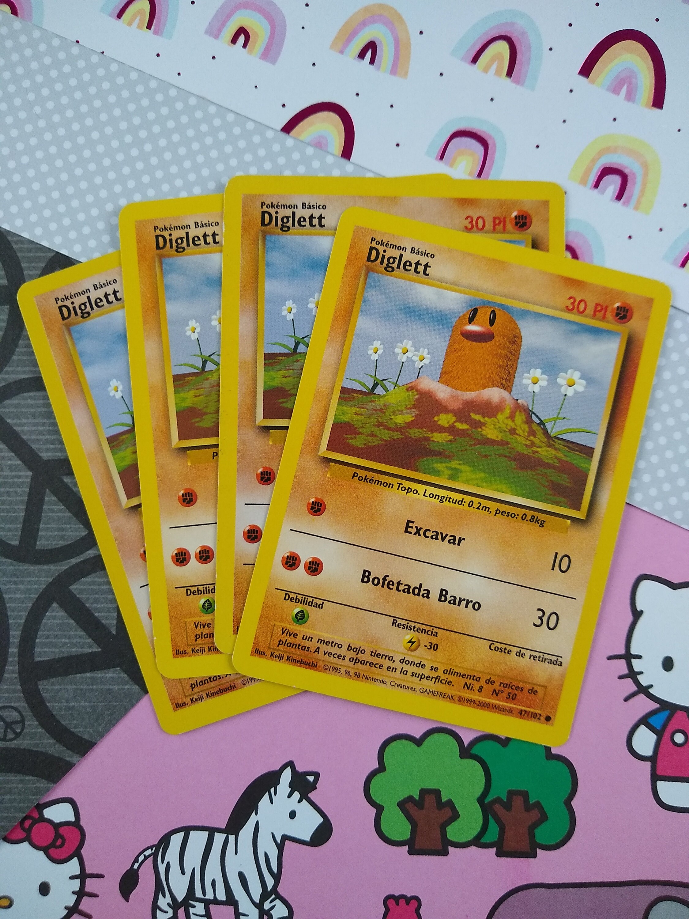 Vintage Common (spanish) - Set/4 Diglett (diglett) Base Set Non-holo Pokemon Cards 47/102 - LP - Etsy Canada Vintage Common (spanish) - Set/4 Diglett (diglett) Base Set Non-holo Pokemon Cards 47/102 - LP - Etsy Canada