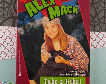 Vintage 1996 1st Printing Nickelodeon The Secret World of Alex Mack Take a Hike! Softcover