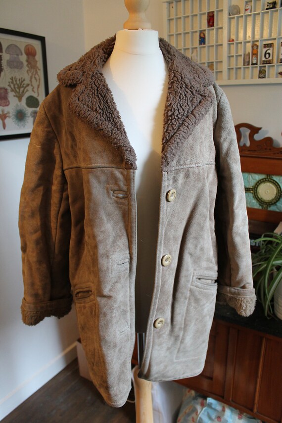 Vintage Sheepskin Coat