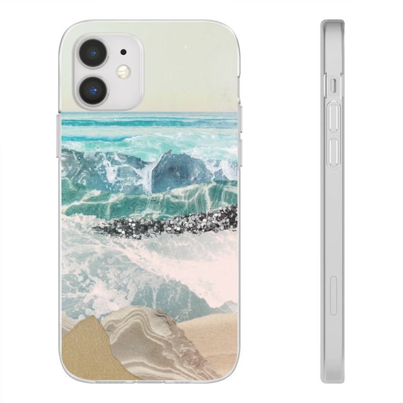 Feelin/' Beachy Collage Phone Flexi Case