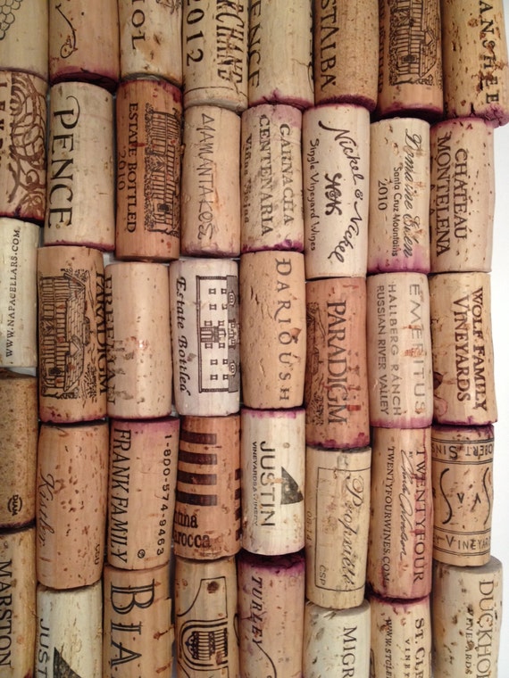 84 Pieces NATURAL Red/White Used Wine Corks for Crafts Art