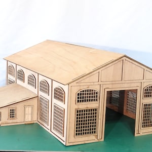 O scale (1:48) [Kit] Old Warehouse