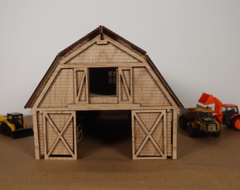 1:48 (O Scale) [kit] Farm Barn