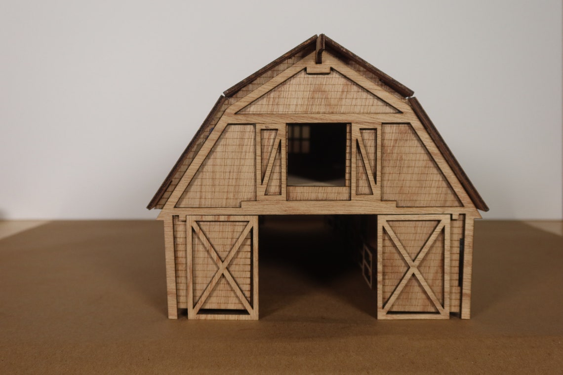 1:48 (O Scale) [kit] Farm Barn - Etsy