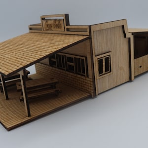 1:48 (O scale) [Kit] Roadside Diner