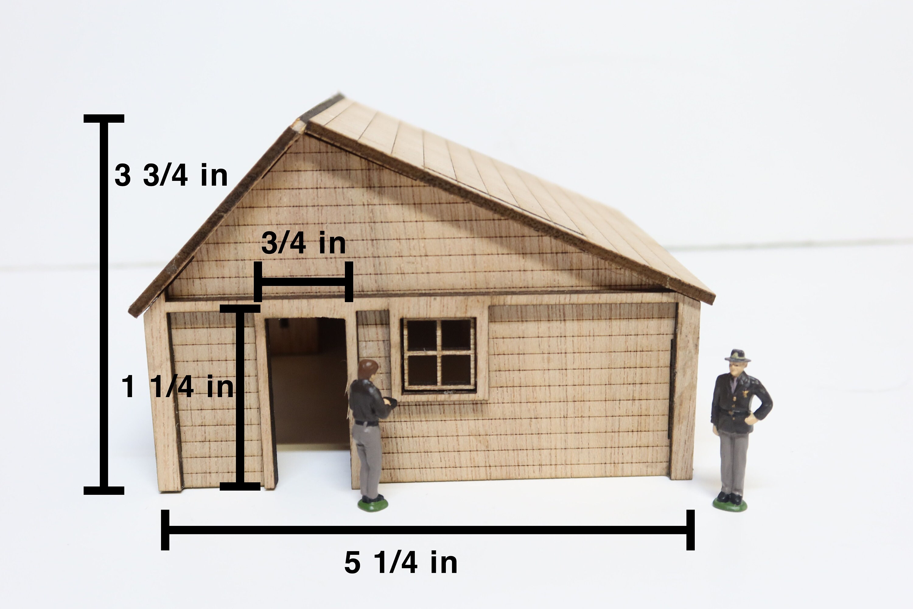 1:48 (O Scale) [kit] Farm-large Shed - Etsy