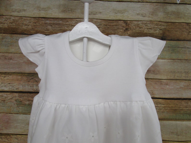 Girl White Dress Christening Dress-Baptism Dress-Baby Dedication Dress-Portrait Dress-Flower Girl Dress image 2