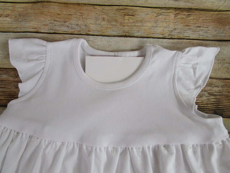 Girl White Dress Christening Dress-Baptism Dress-Baby Dedication Dress-Portrait Dress-Flower Girl Dress image 5