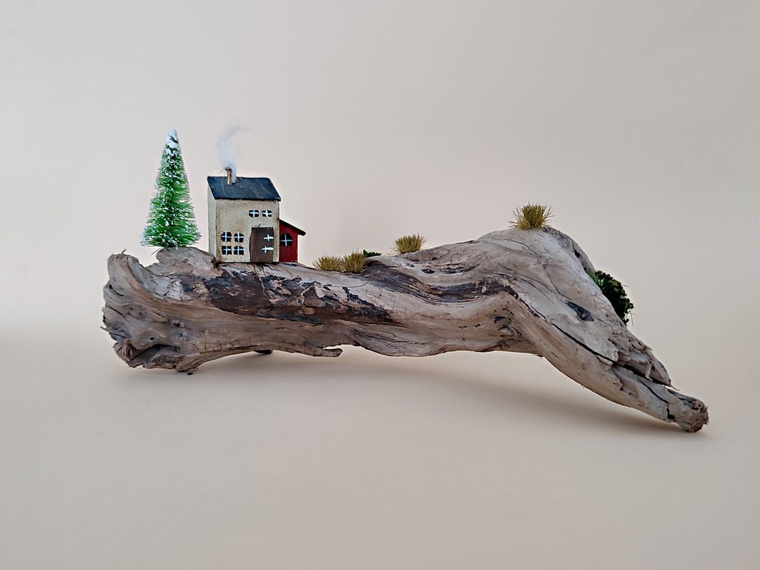 Maritime Miniwelt Weihnachtsdeko Treibholzdeko Miniatur Etsy