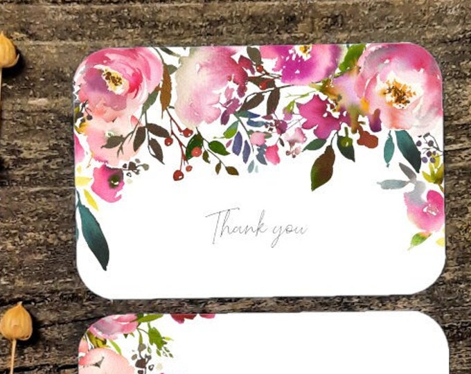 Set of 20 Thank you cards