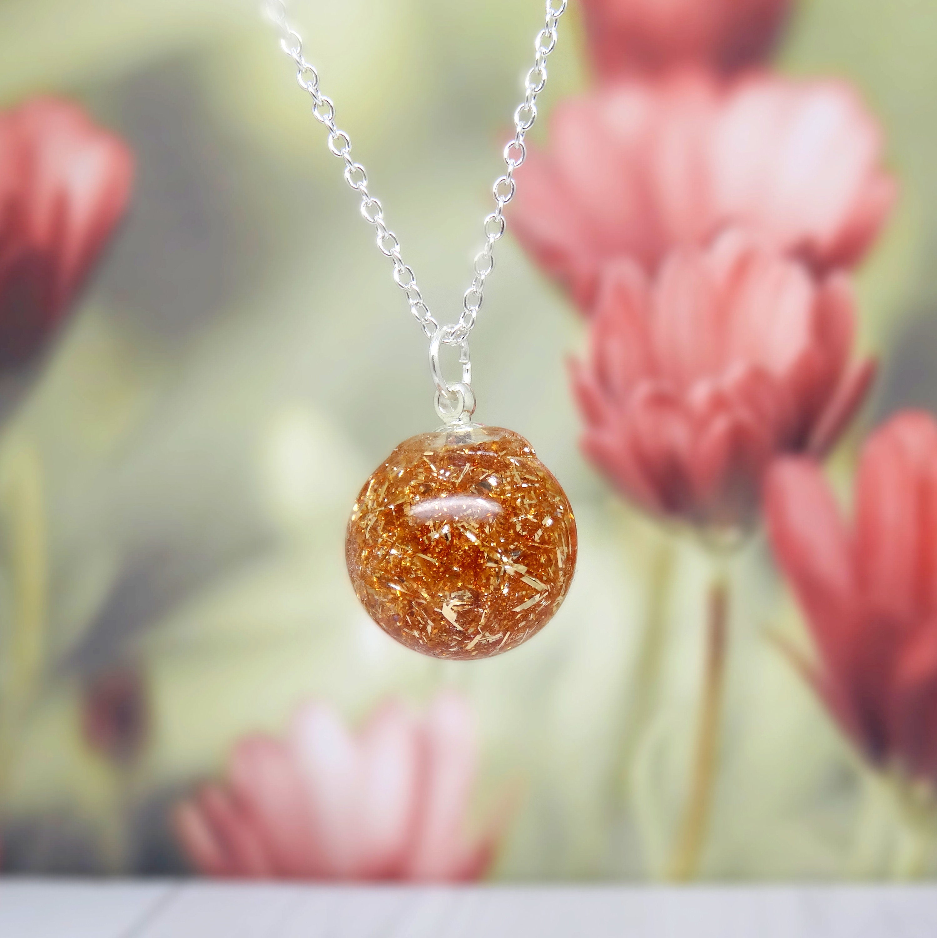 Gold pendant necklace fashion jewellery unique gift for her Etsy