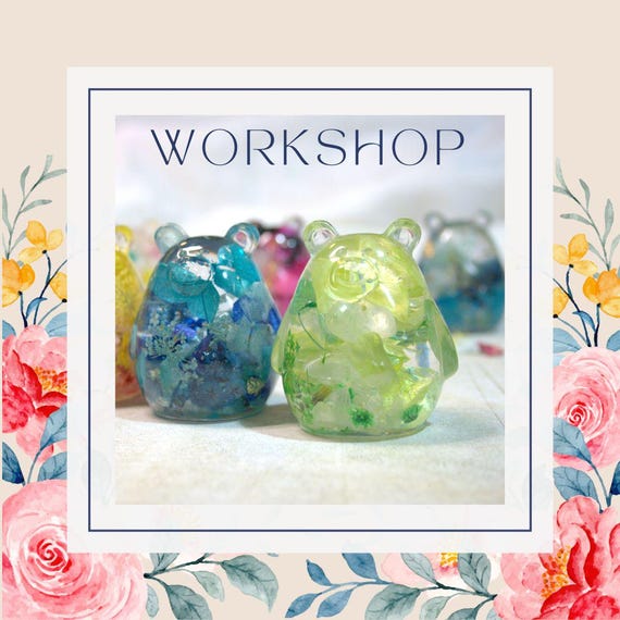 WORKSHOP - Floral Resin Bear  | 11th Feb Needingworth