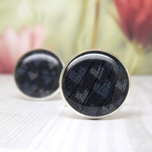 Pressed flower cufflinks, valentines day gift for him, real flower cufflinks, mens valentines day gifts, Fathers Day Gift, gifts for him