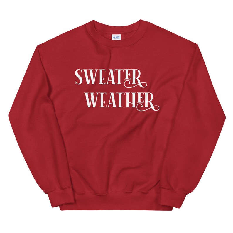 Sweater Weather Sweatshirt Women Fall Sweatshirt Womens Fall Sweater
