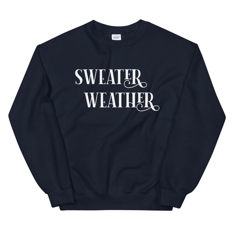 Sweater Weather Sweatshirt Women Fall Sweatshirt Womens Fall Sweater