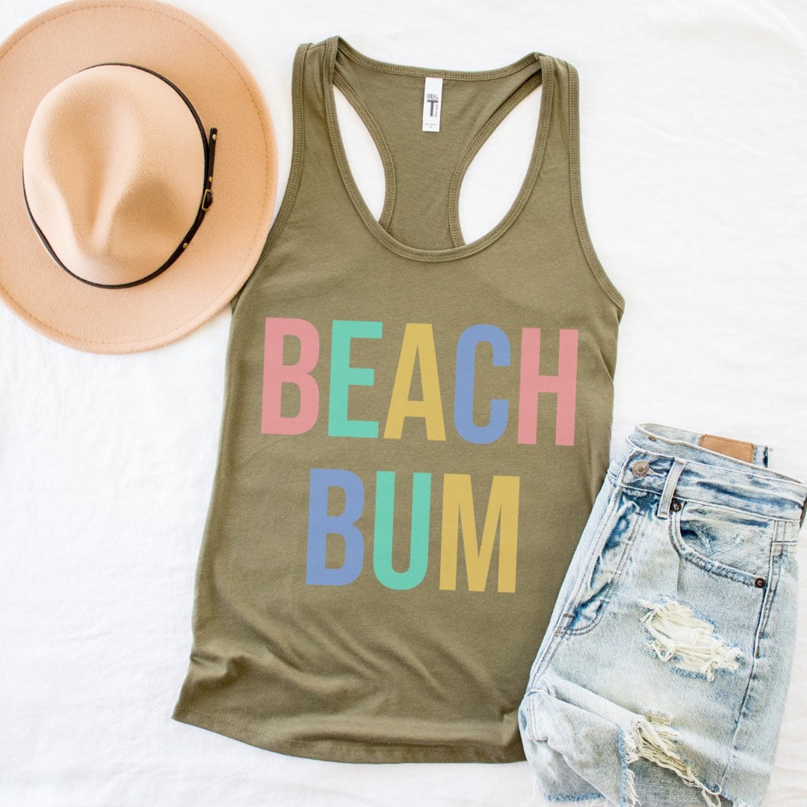 beach life tank top