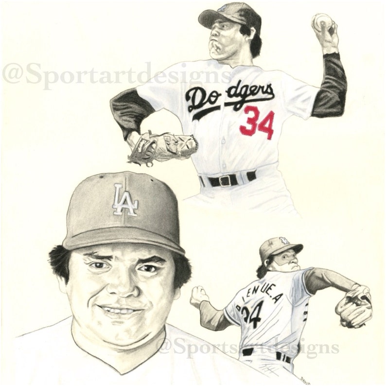 Fernando Valenzuela Los Angeles Dodgers Autographed Mitchell & Ness Authentic Jersey