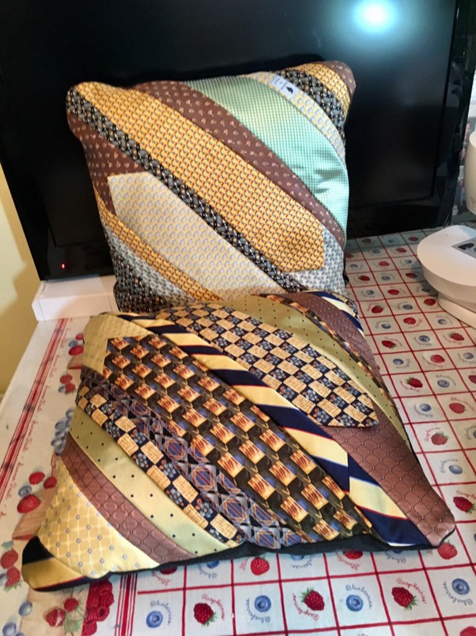 Necktie Memory Pillow 18x18 Custom Made | Etsy