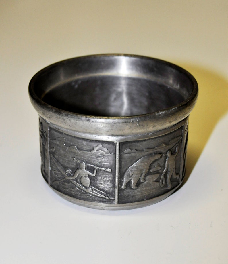 Groenlandica Norway Tinn Pewter Set W 3D Etsy