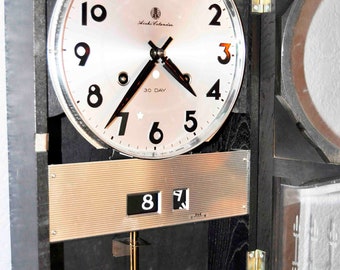 Vintage Aichi Tokei Denki K.k. Japan 30 Day Wall Clock - Etsy