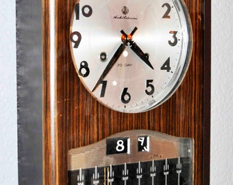 Vintage Aichi Tokei Denki K.k. Japan 30 Day Wall Clock - Etsy