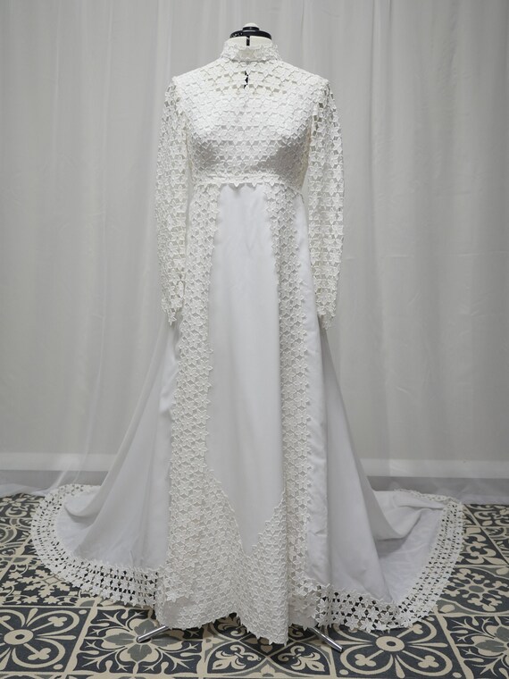 Empire Line Daisy Vintage Wedding Dress
