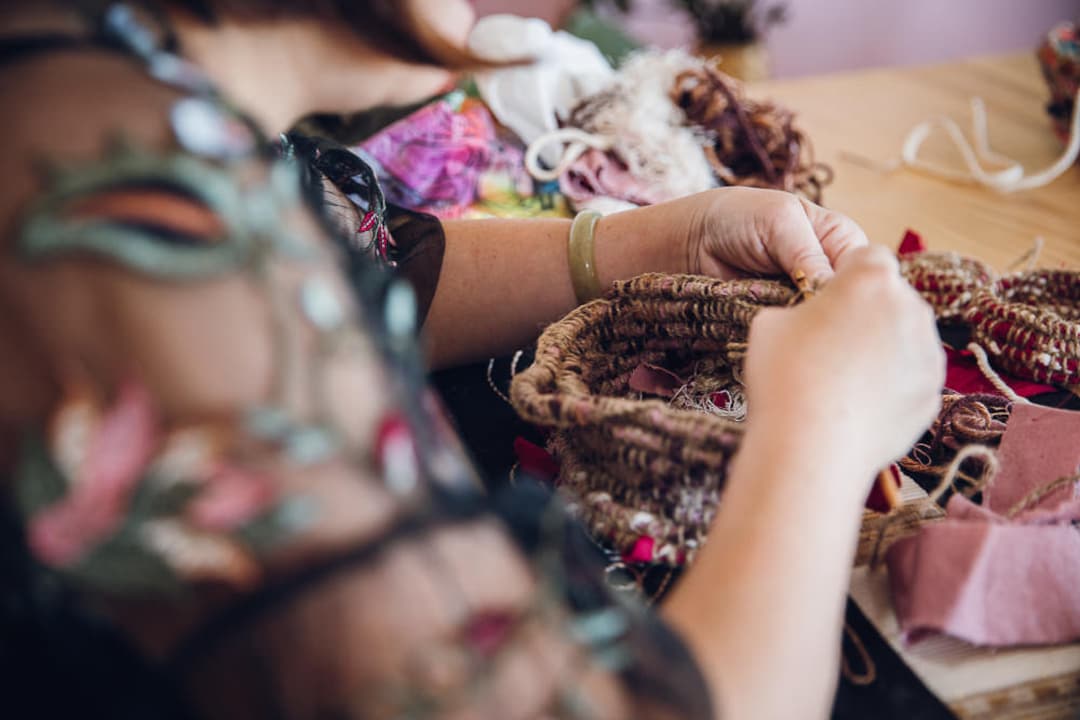 Basket Making Kits With 2 Instruction Guides Included Plain Weave