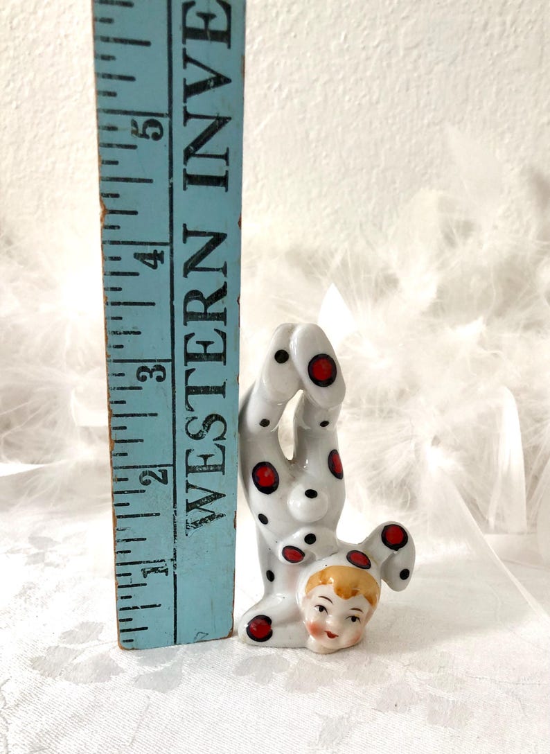 RARE 50's Ceramic Boy in Polka Dot Bunny Suit.mcm - Etsy