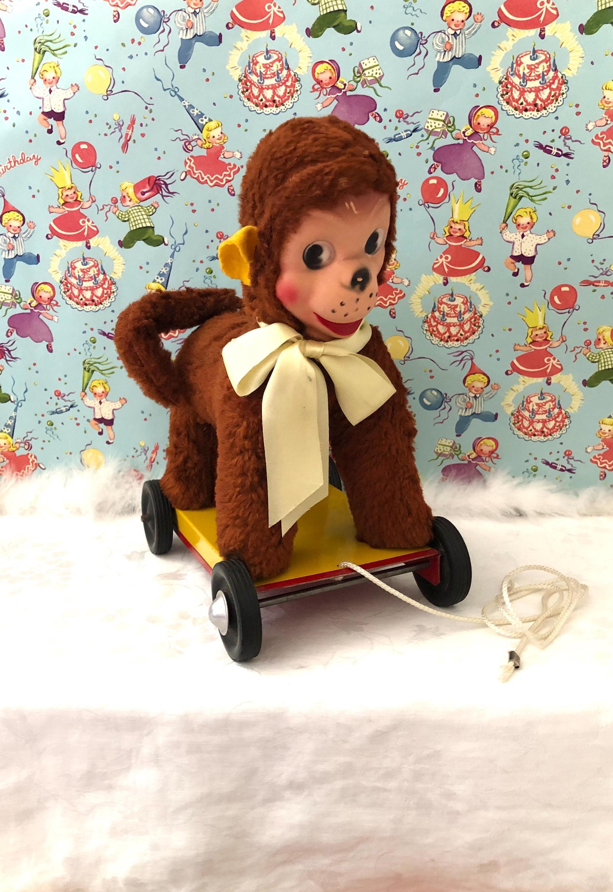 1960s Vintage Stuffed Monkeys - Etsy