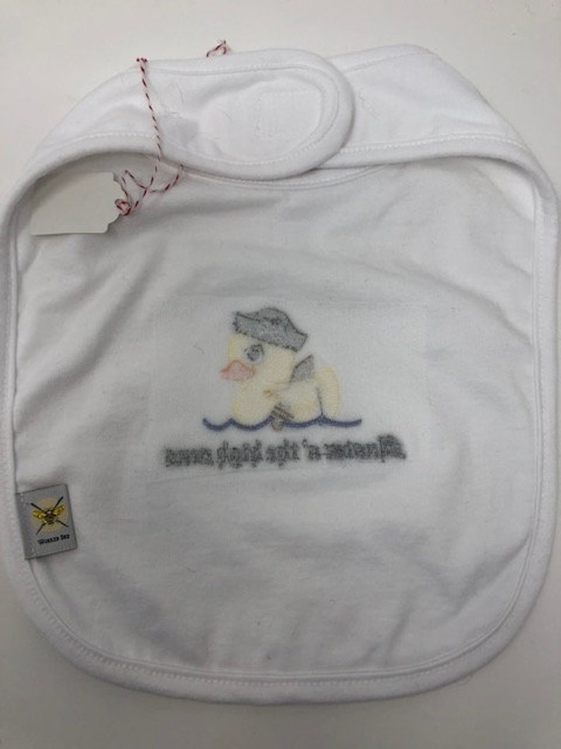 Baby Master of the High Seas Pirate Duck Bib Gift Set