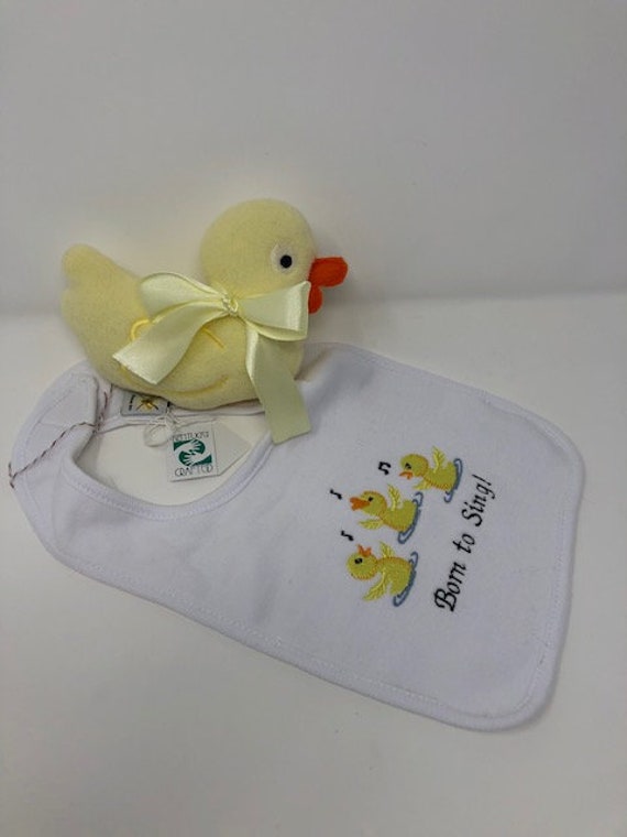 Baby Master of the High Seas Pirate Duck Bib Gift Set