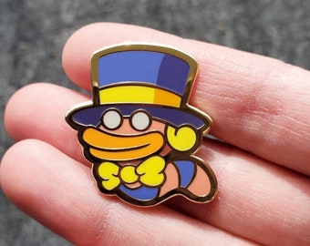 Chuck Quizmo - Paper Mario 64 enamel pin **IMPROVED DESIGN**