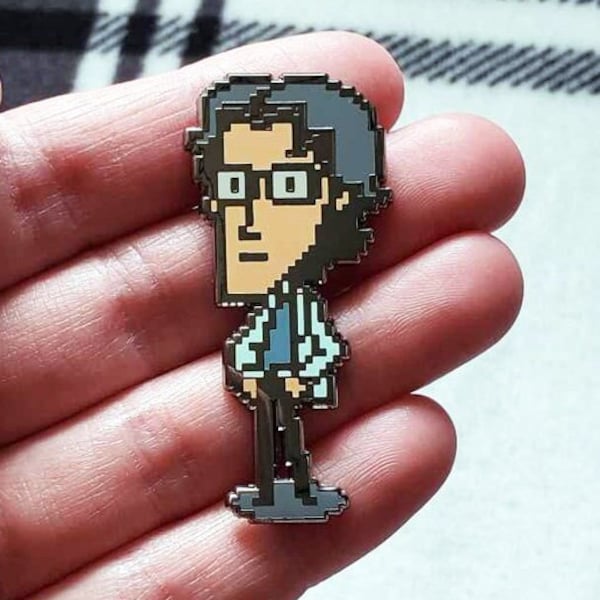 Metal Gear Solid - Otacon inspired hard enamel pin