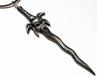 handmade Legacy of Kain: Soul Reaver sword pendant necklace