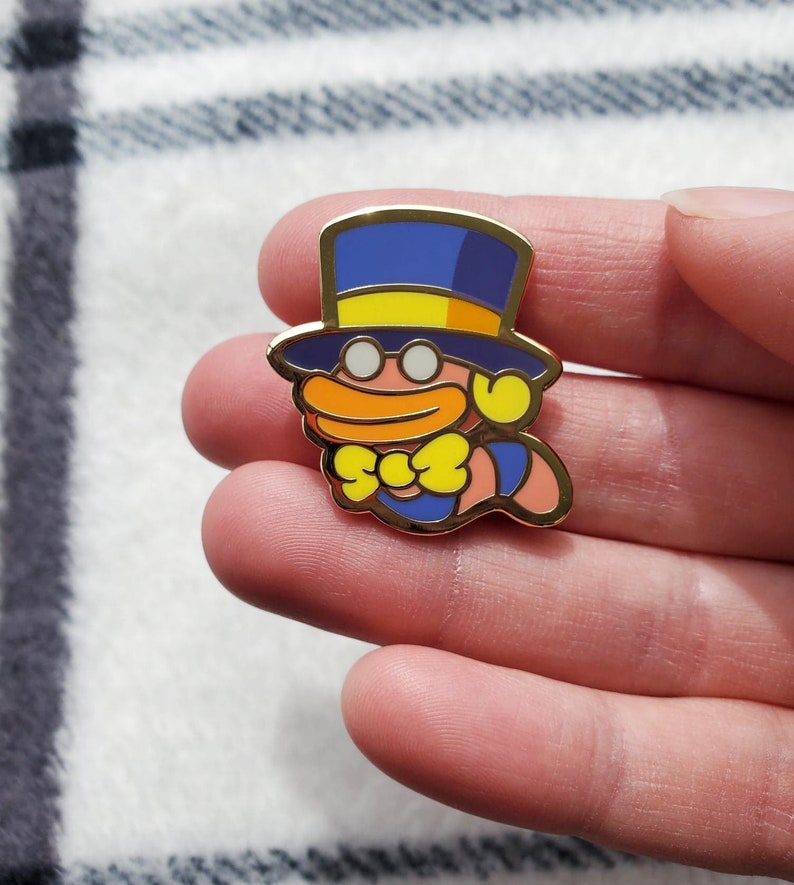 Chuck Quizmo Paper Mario 64 Enamel Pin IMPROVED DESIGN Etsy