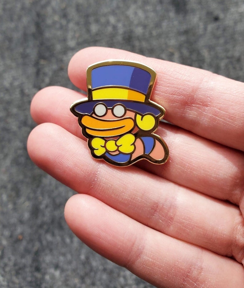 Chuck Quizmo Paper Mario 64 Enamel Pin IMPROVED DESIGN Etsy