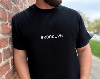 Brooklyn Tshirt Hipster Shirt New York City Hometown Tshirt Super Soft Tee Great Gift Idea New Yorker Tshirt I Love New York Tee Brooklyn