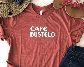 Cafe Bustelo - Tshirt Bodega Espresso Tee Lin Manuel Tee In the Heights Broadway Merchandise Tee Great Gift for Theatre Lover Super Soft Tee