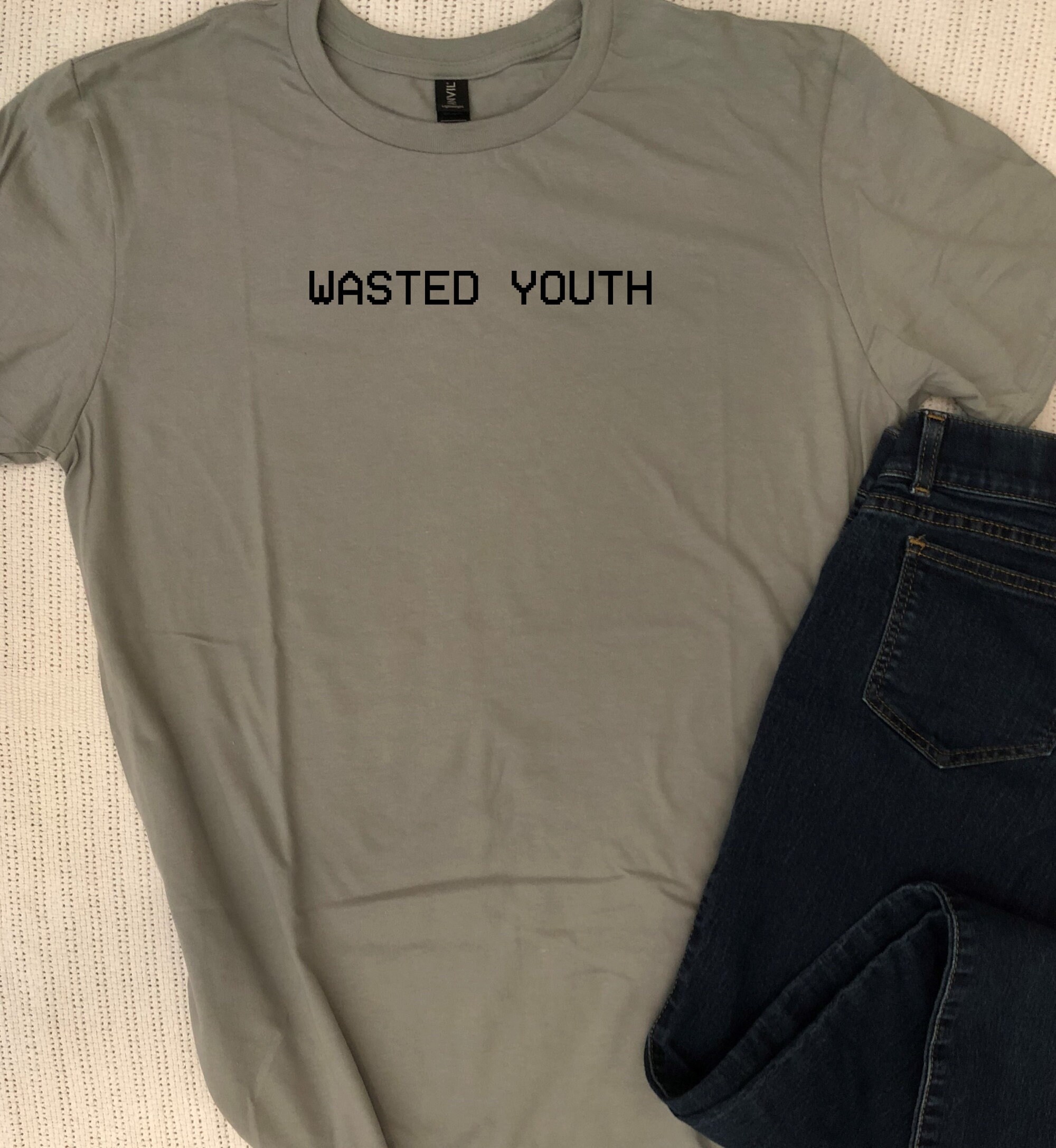 wasted youth button up shirt