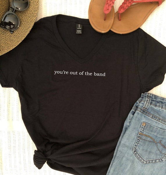 You're Out of the Band Punk Teen Grunge Music - Etsy