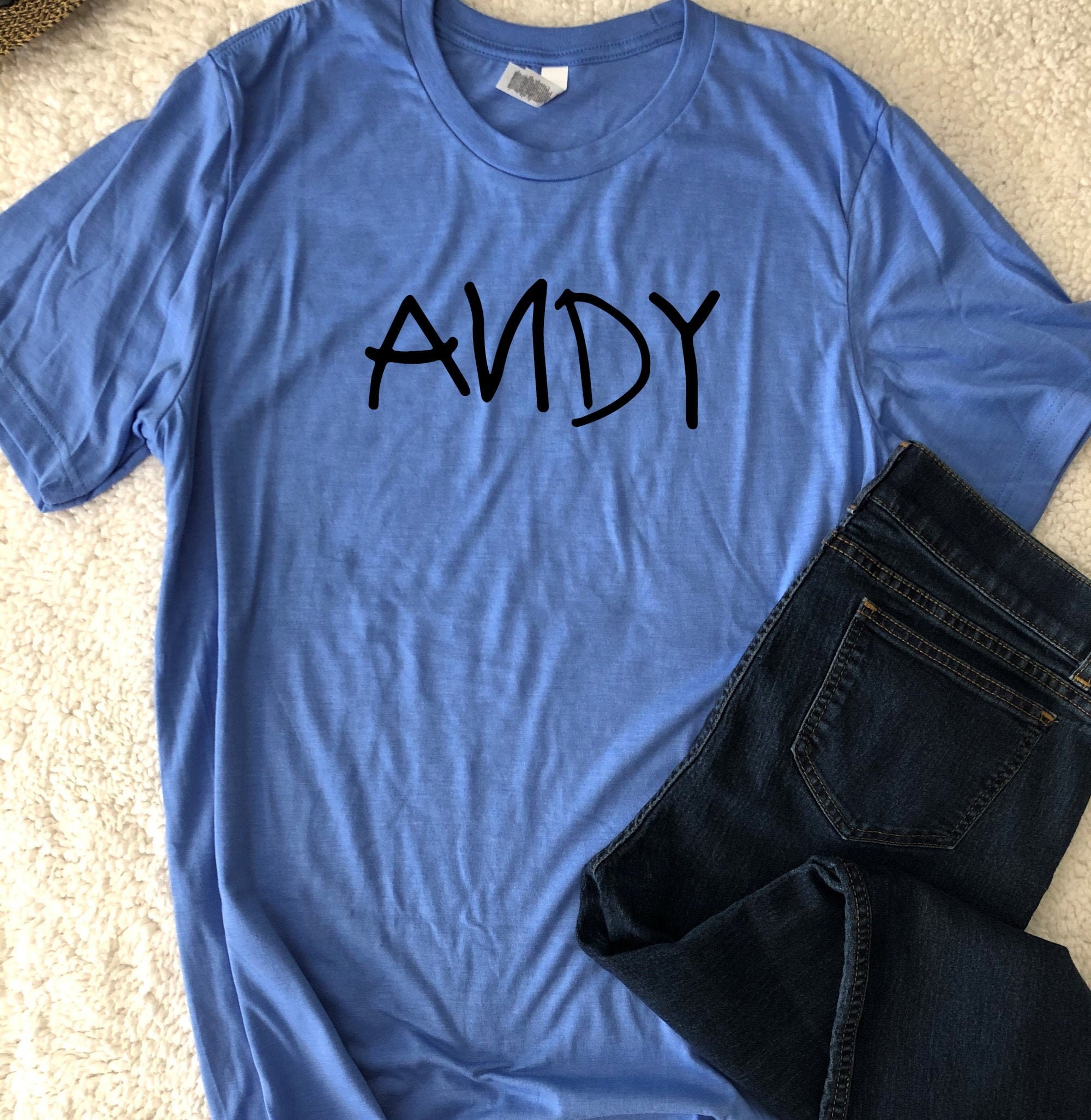 ANDY Tshirt Fun Disney Shirt Disneys 