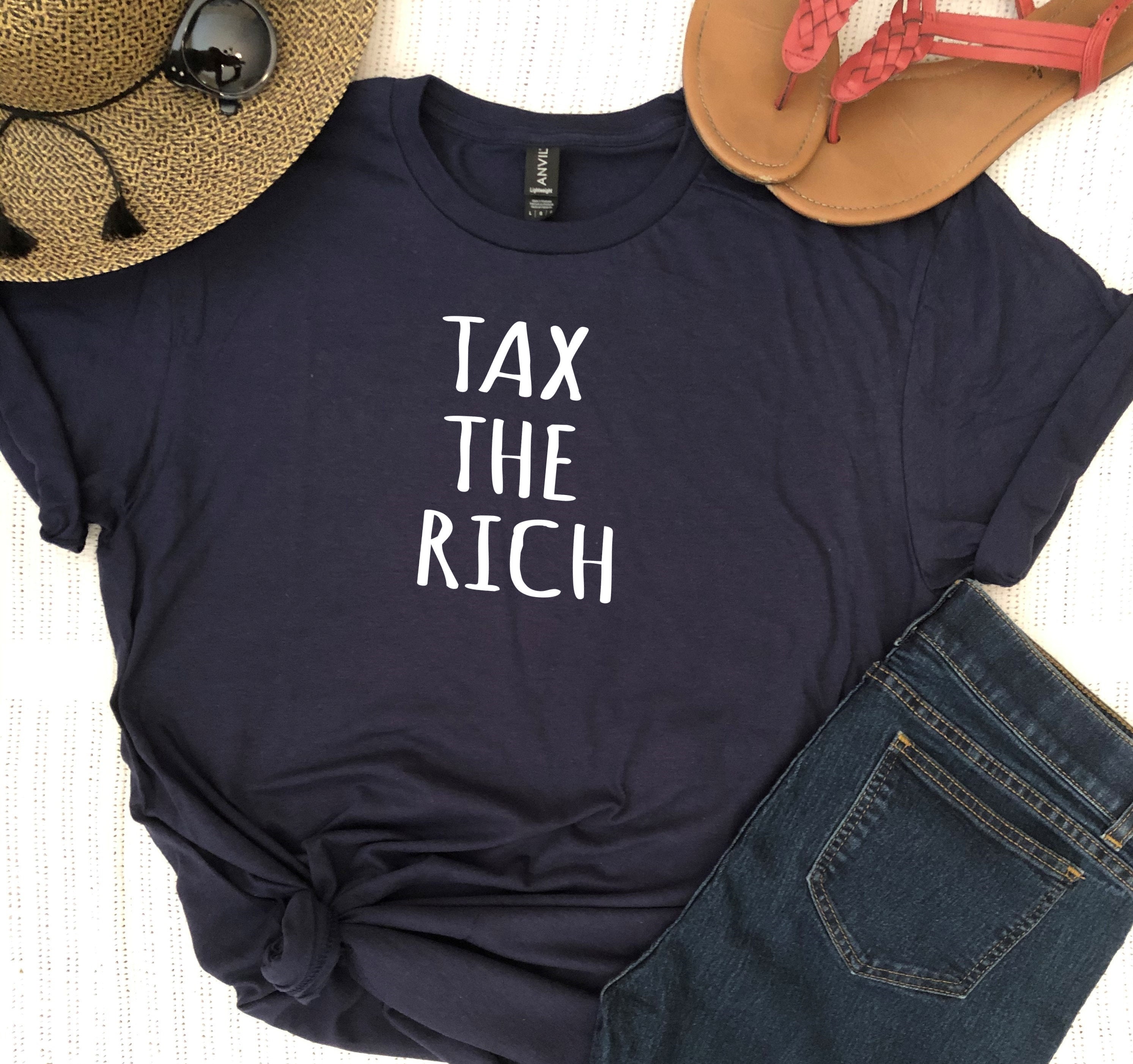 Tax the Rich T-shirt AOC 2020 Tshirt 