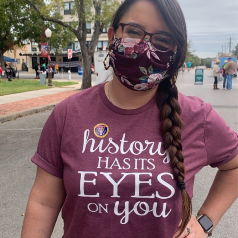 History Has Its Eyes on You Tshirt Lin Manuel Tshirt Etsy
