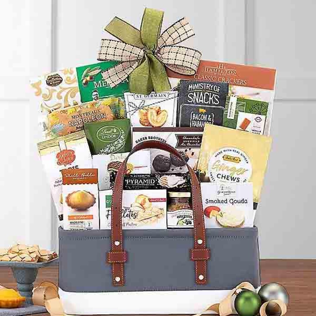 Gourmet Thank You Gift Basket, Client Appreciation Gift, Corporate Gift ...