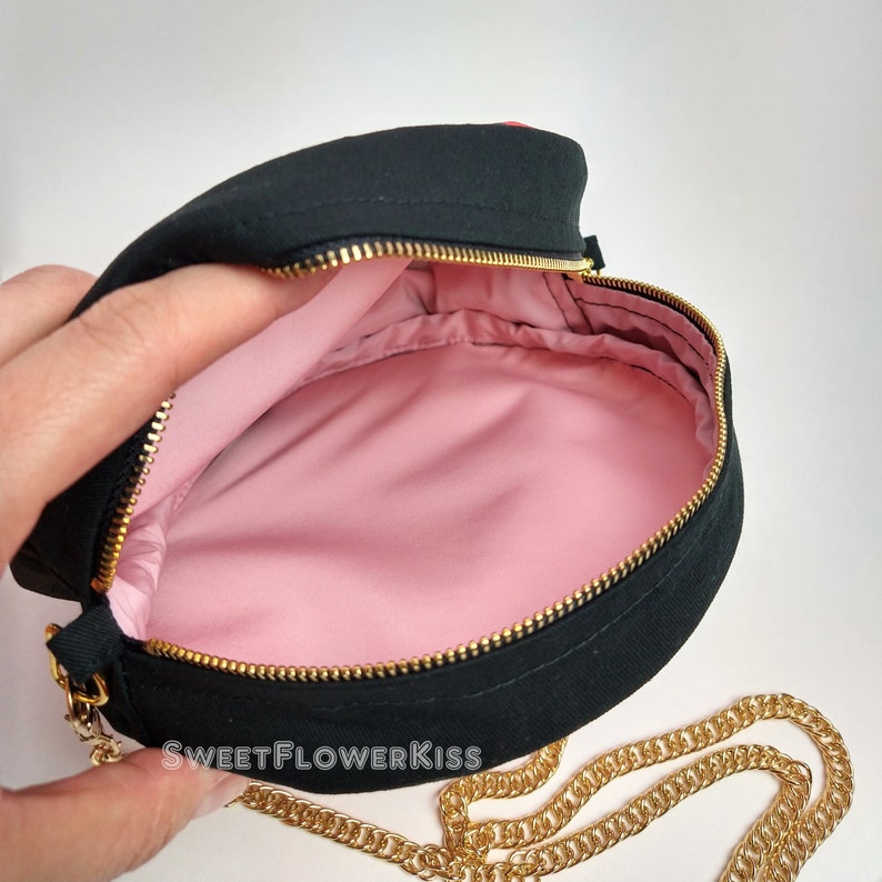 Lips handbag Eye handbag Hearts bag Round bag